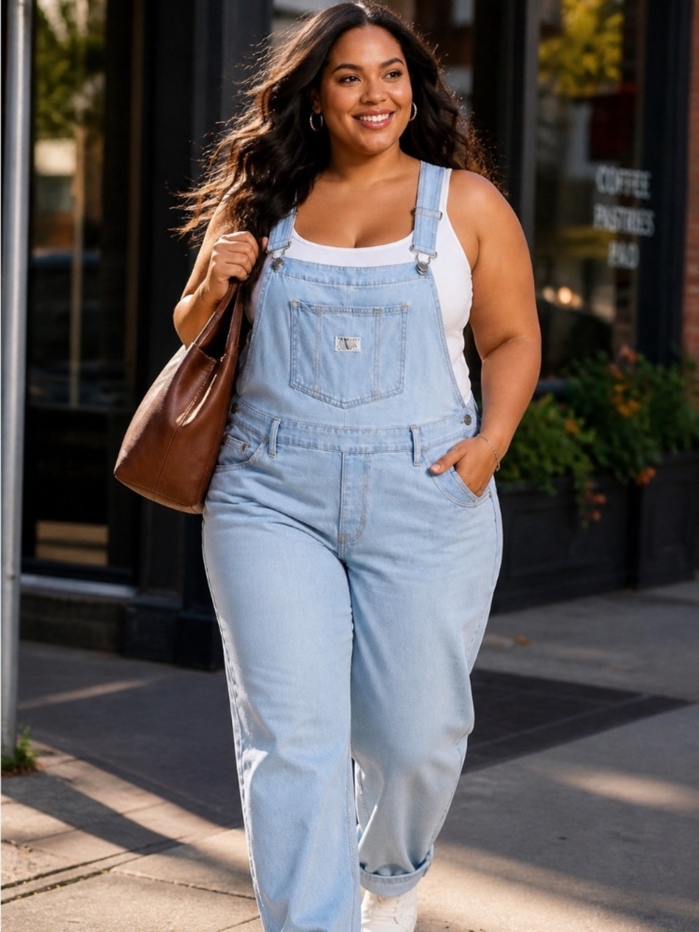 Levi's Light Blue Women's Denim Overalls